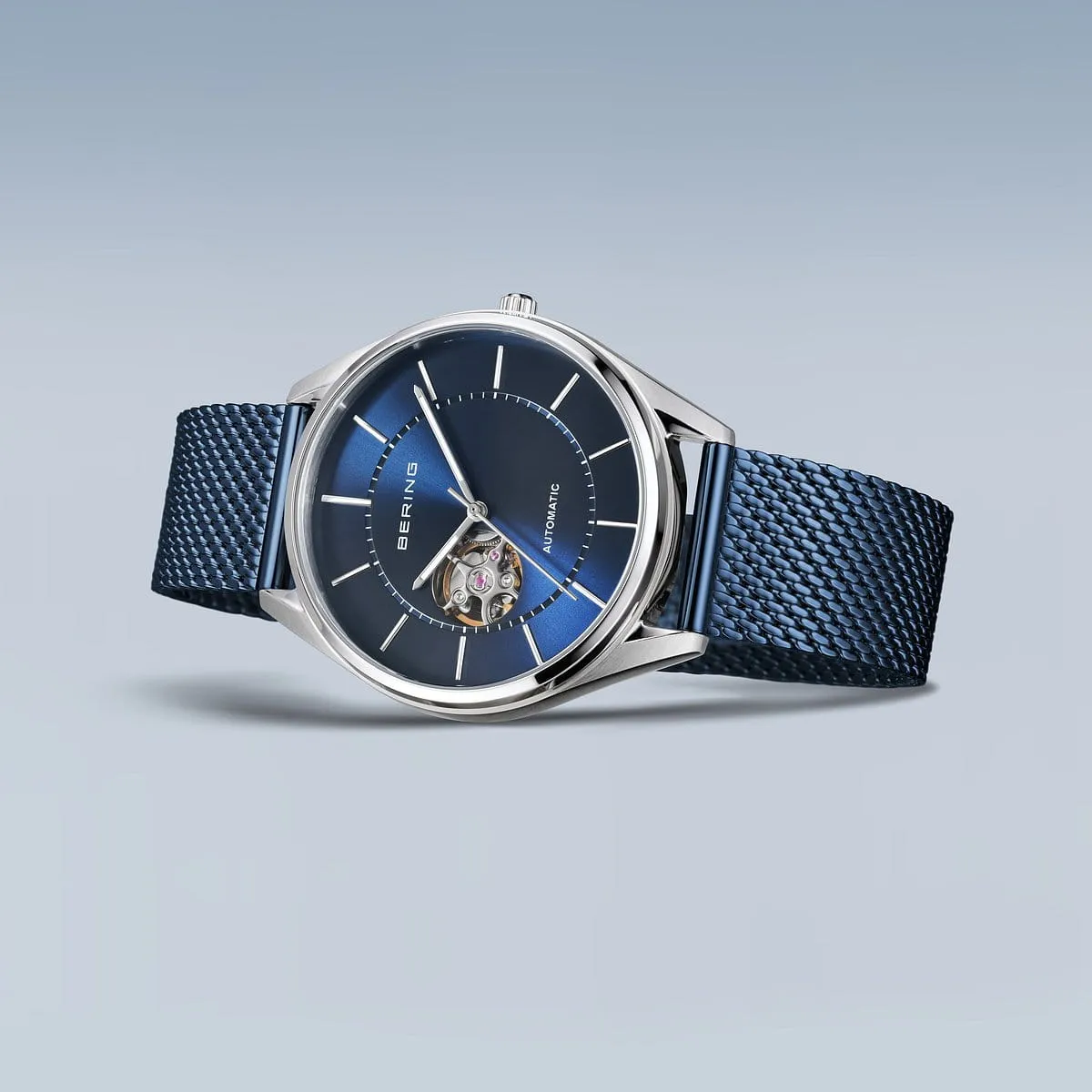 Bering Automatic Blue Dial Men 43mm