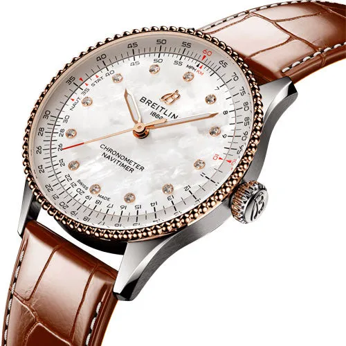 Breitling Navitimer Automatic Off white Dial Men 36mm