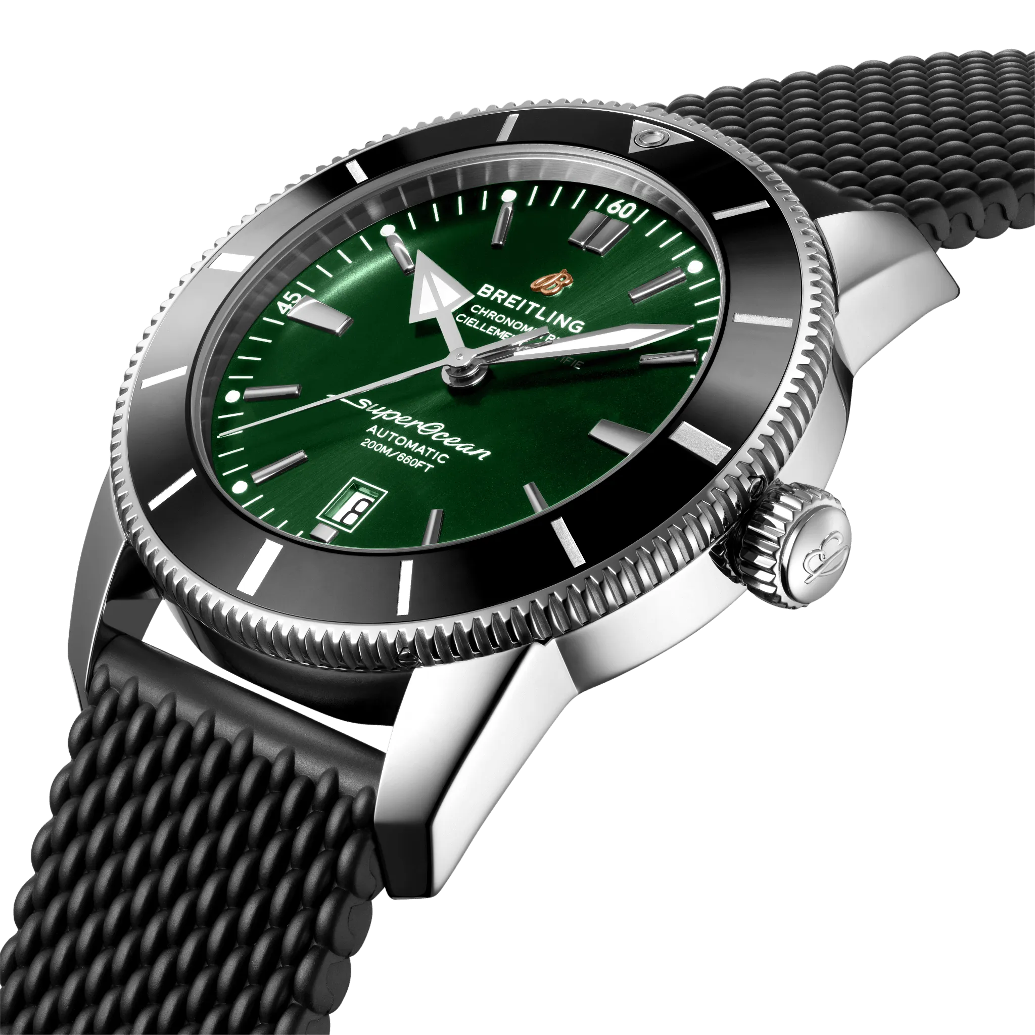 Breitling Superocean Heritage B20 Automatic Green Dial Men 46mm