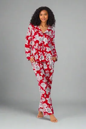 Camellias Long Sleeve Classic PJ Set