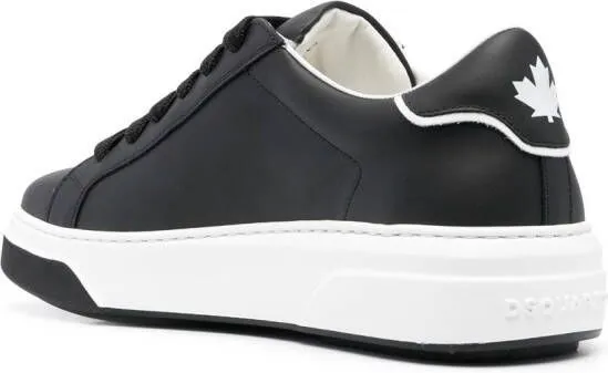 DSQUARED2 Bumper logo-print sneakers Black