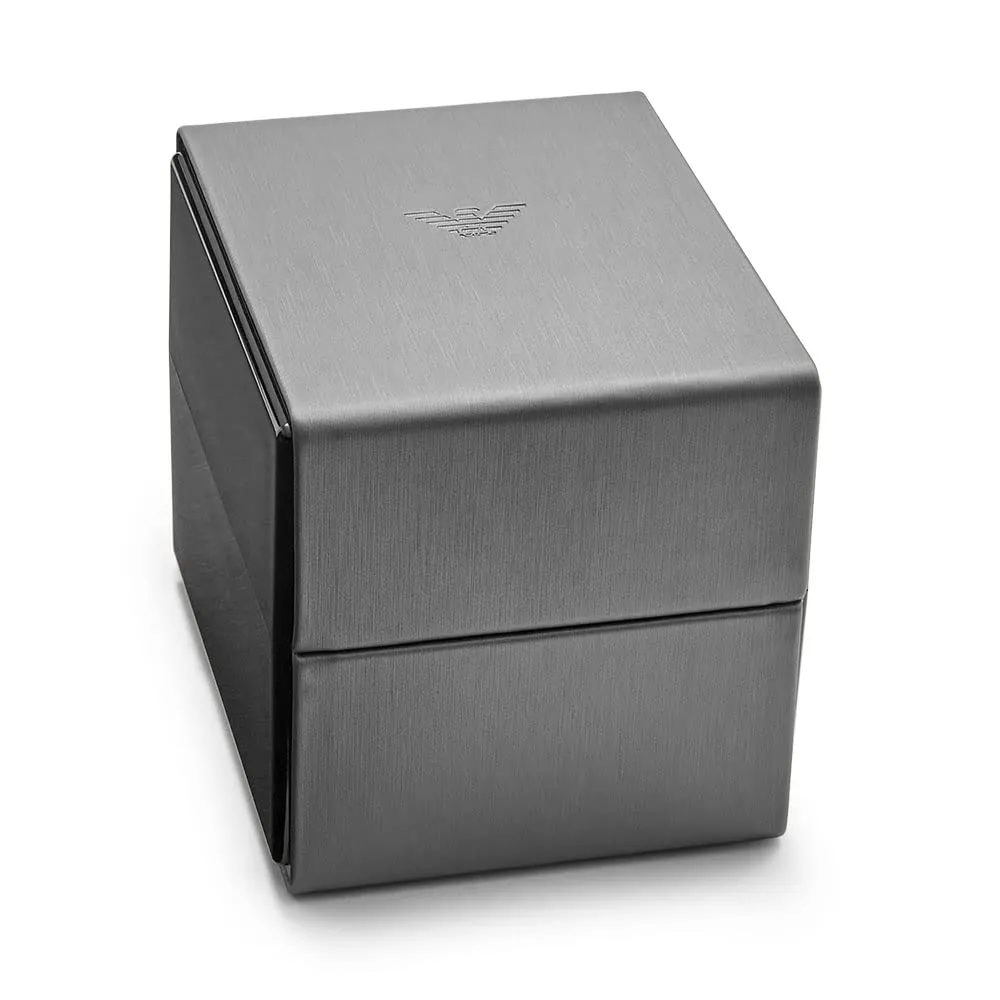 Emporio Armani Mario Grey Dial Men 43mm
