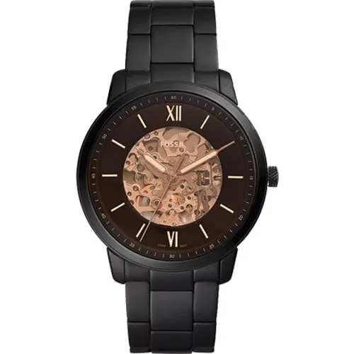Fossil Neutra Black Dial Men 44mm