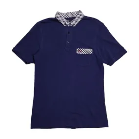 Fred Perry Polo Shirt In navy blue Size Small Slim