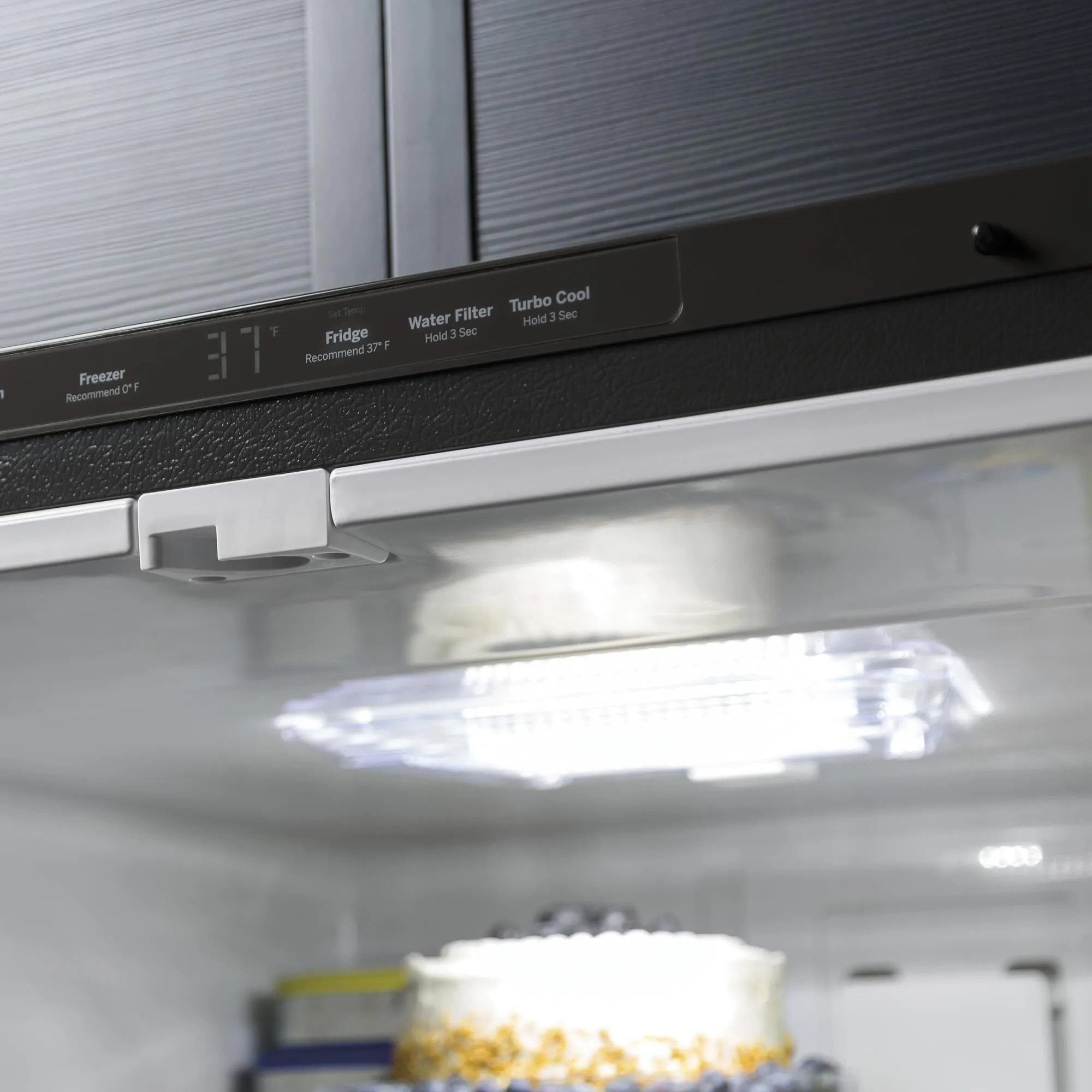 GE Appliances 20.8 Cu. Ft. French-Door Refrigerator with Automatic Defrost in Fingerprint Resistant Stainless Steel