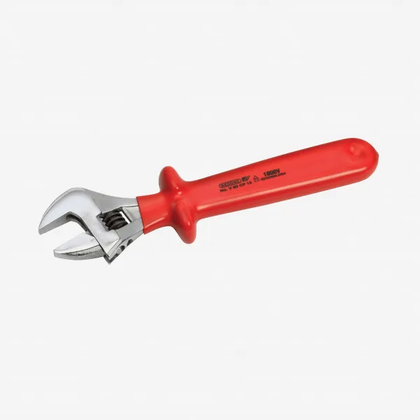Gedore V 60 CP 10 Adjustable wrench, open end, 1000 V 10"