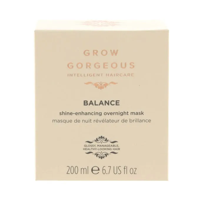 Grow Gorgeous Balance - Shine-Enhancing Overnight Mask 200ml