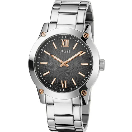 Guess Crescent Gunmetal Dial Men 44mm GW0574G1