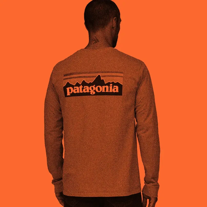 Men's Long Sleeved P-6 Logo Responsibili-Tee - Nouveau Green