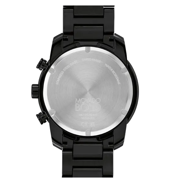 Movado Bold Verso Black Dial Men 44mm