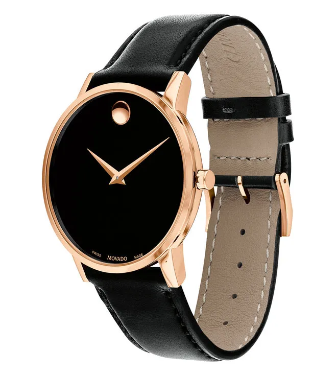 Movado Museum Classic Black Dial Men 40mm