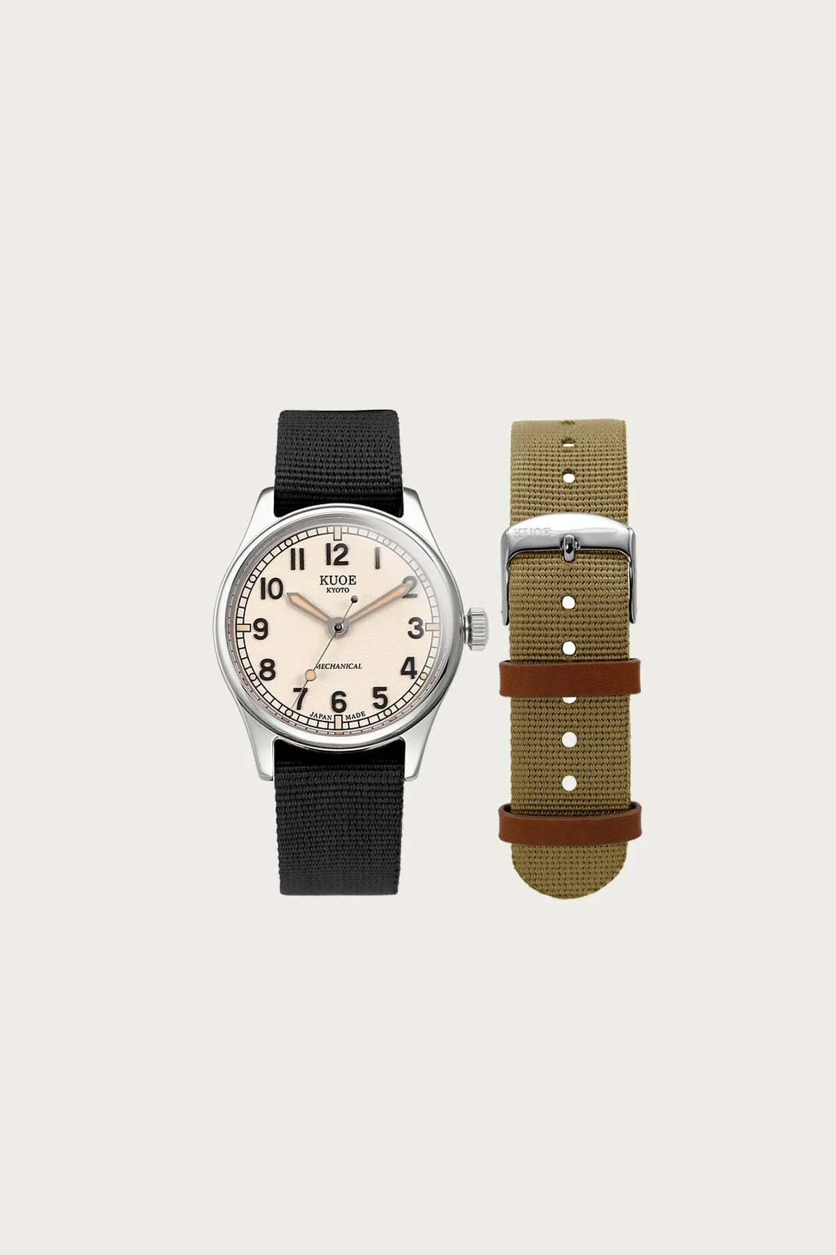 Old Smith - 90-002 - Ivory Dial - Nato Strap