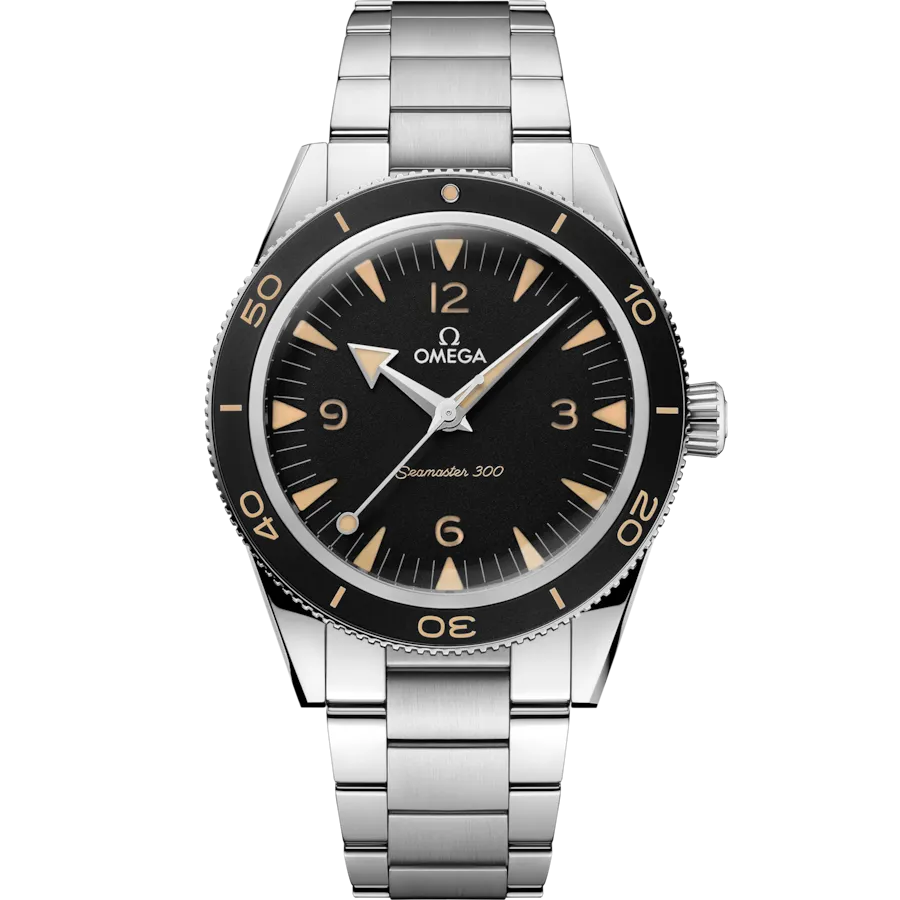 Omega Seamaster Black Dial Men 41MM