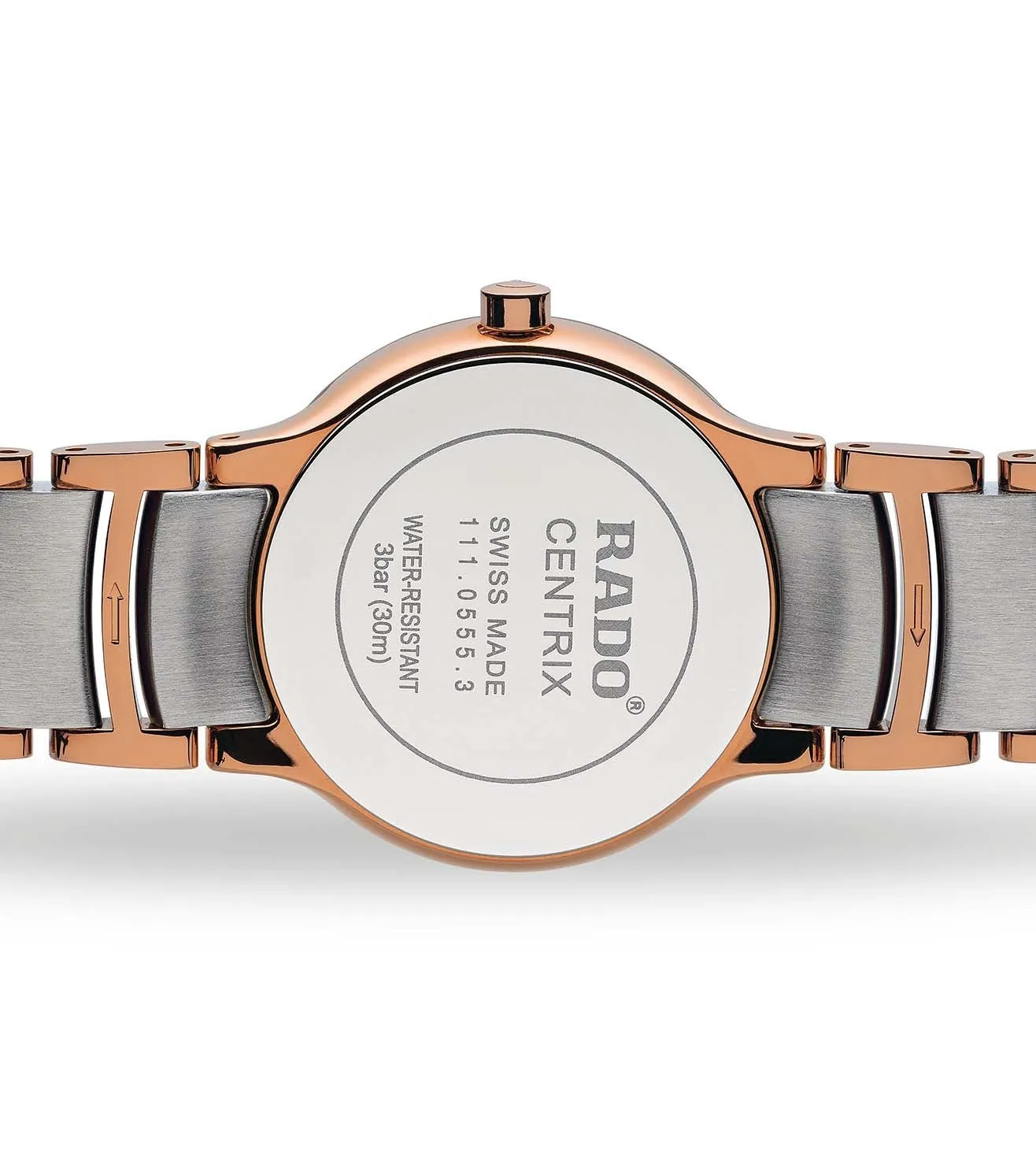 Rado Centrix Brown Dial Women 28mm