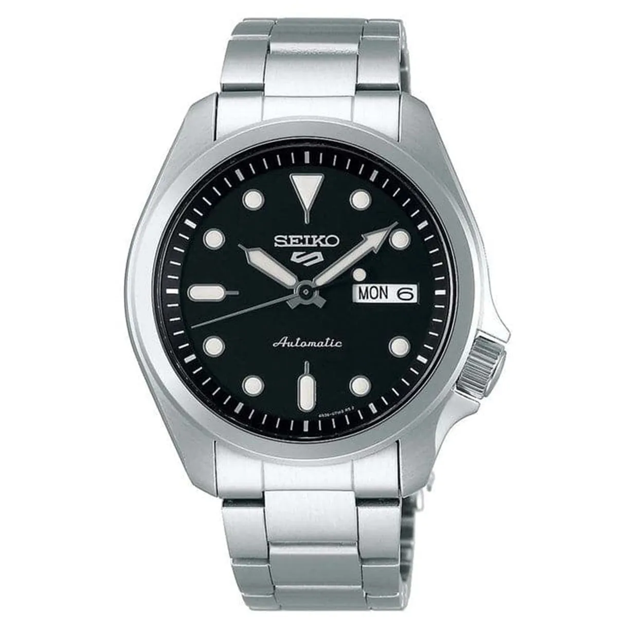 Seiko 5 Sports Black Dial Men 40mm