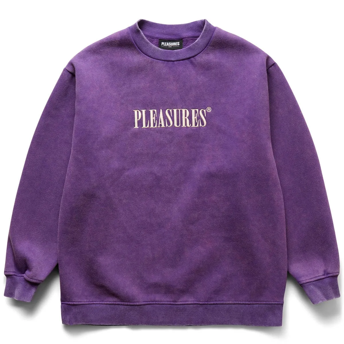 SOUR WASHED CREWNECK PURPLE | Bodega