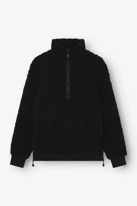 STORY OF MINE Teddy Fleece Troyer Black
