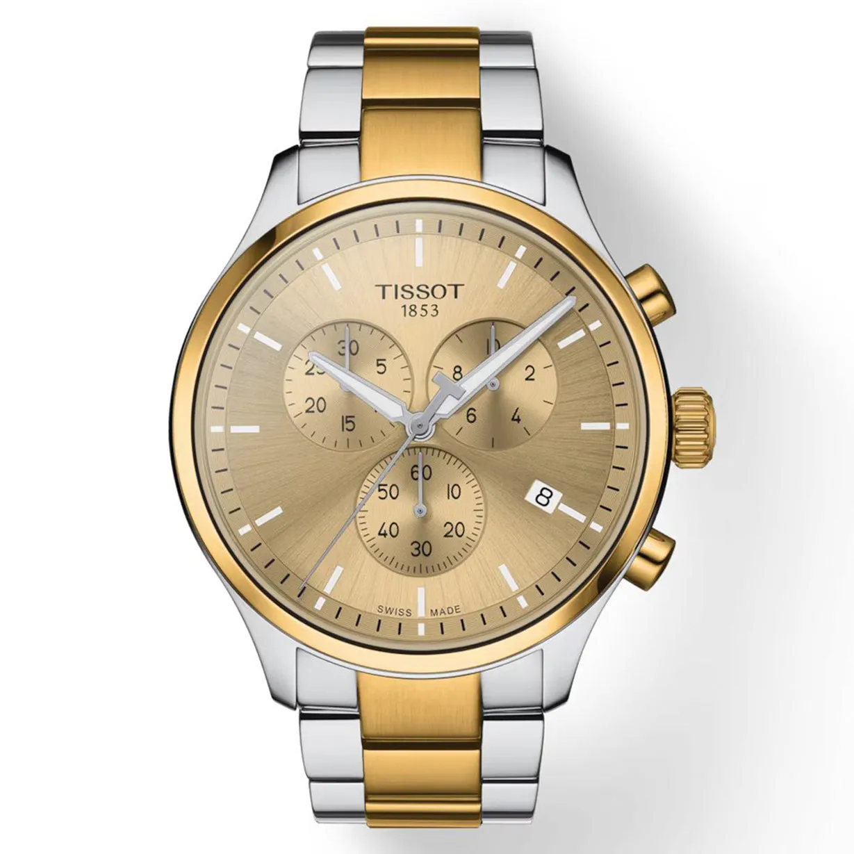 Tissot T-Sport Champagne Dial Men 45mm