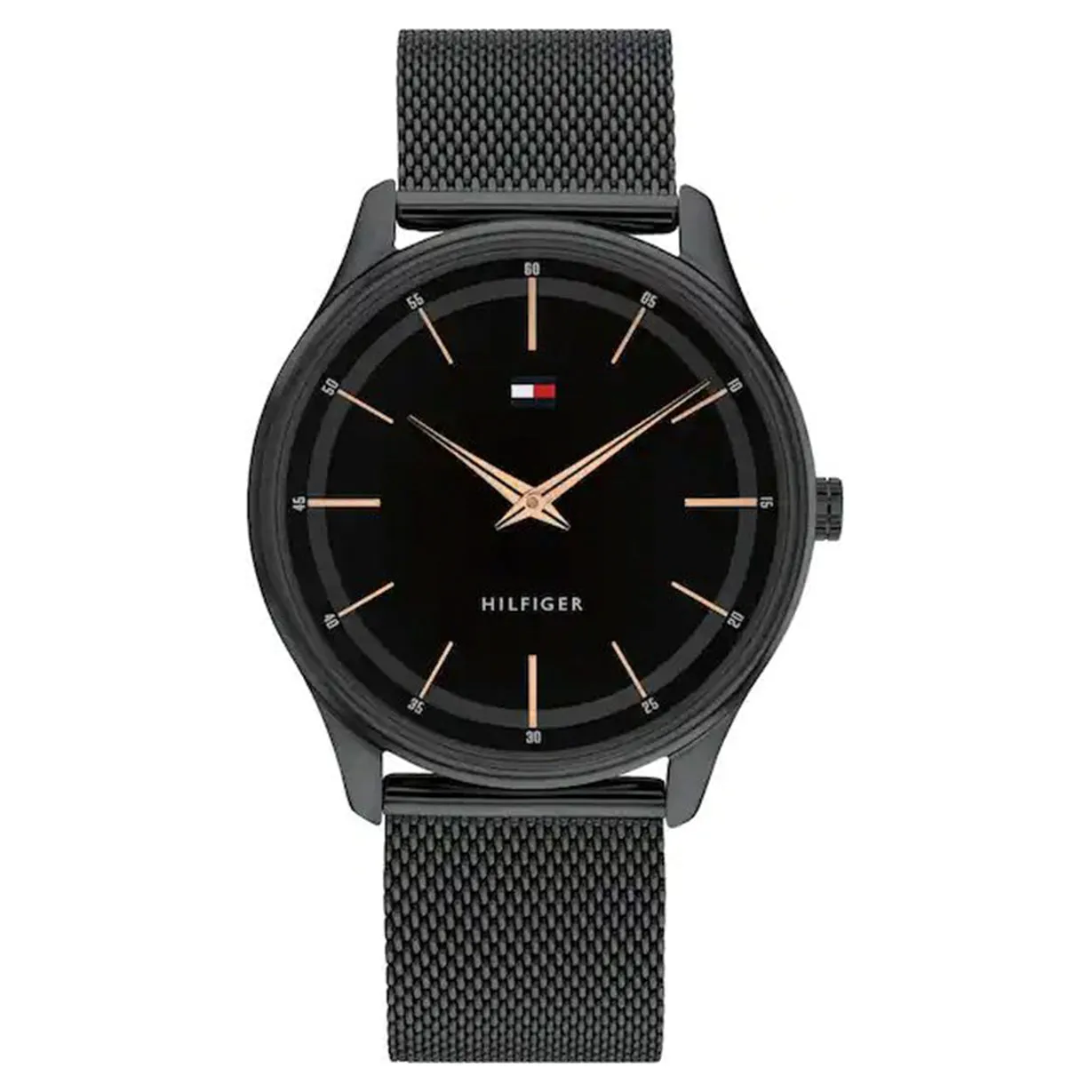 Tommy Hilfiger Adrian Black Dial Men 40mm