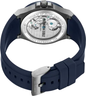Transparent Dial Silicone Strap Watch