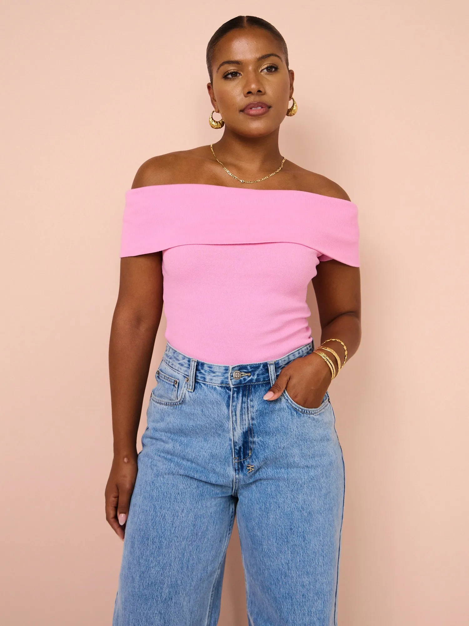 Viktoria & Woods Patient Top in Flash Pink