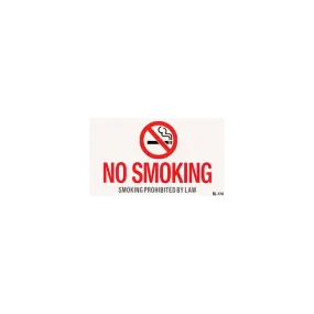 Vinyl Self Adhesive Sign - No Smoking