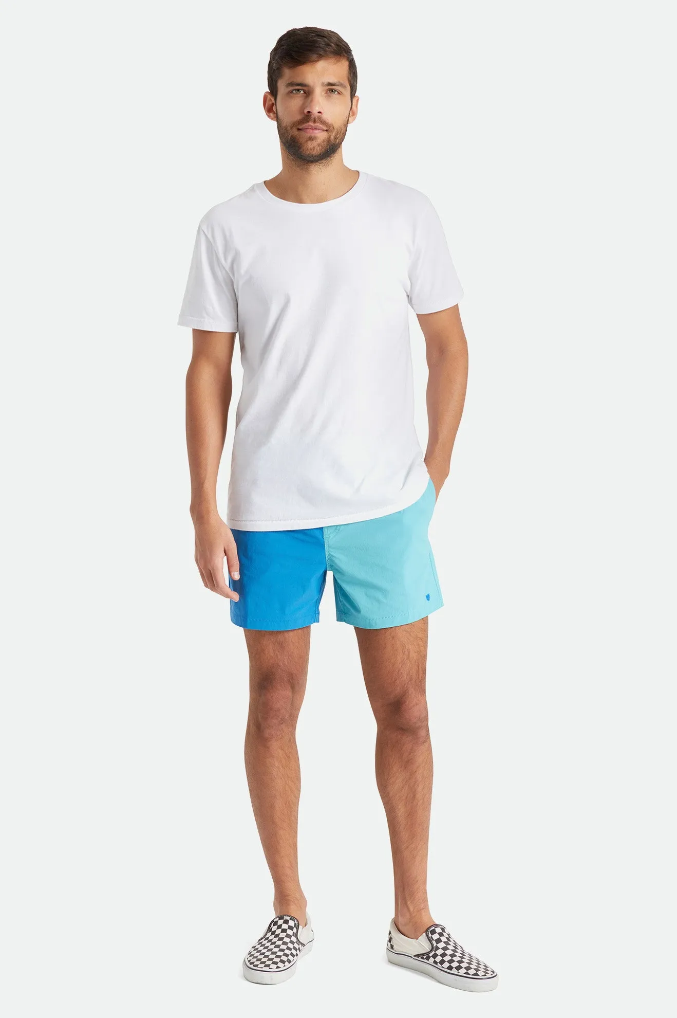 Voyage Hybrid Short - Skyblue/Teal